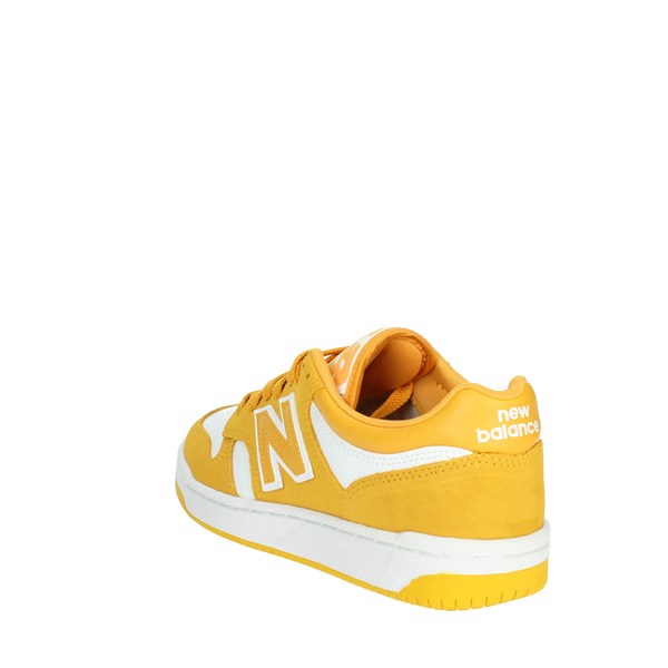 New Balance Shoes Sneakers White/Yellow GSB480WA