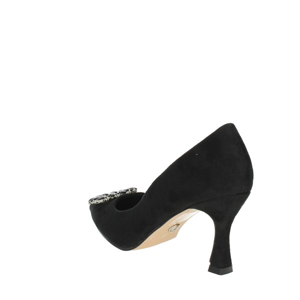 Gold & Gold Shoes Pumps Black GP529
