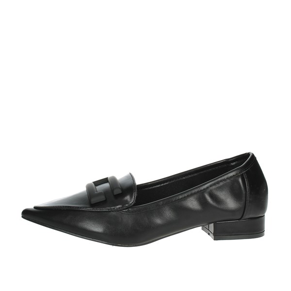 Gold & Gold Shoes Ballet Flats Black GP520