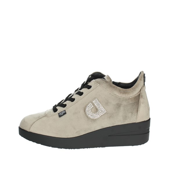 Agile By Rucoline  Shoes Sneakers Beige JACKIE PLUVIA 226