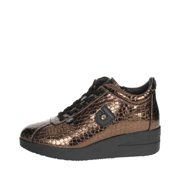 Agile By Rucoline  Shoes Sneakers Bronze  JACKIE TAMARA 226