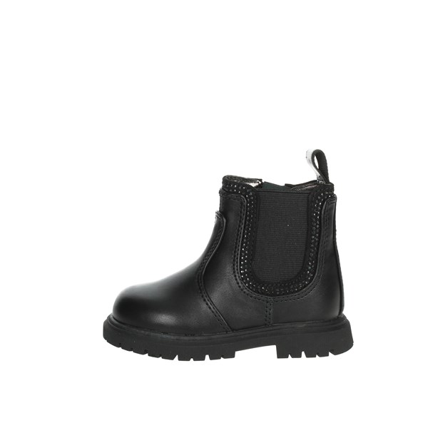 Asso Shoes Low Ankle Boots Black AG-15941