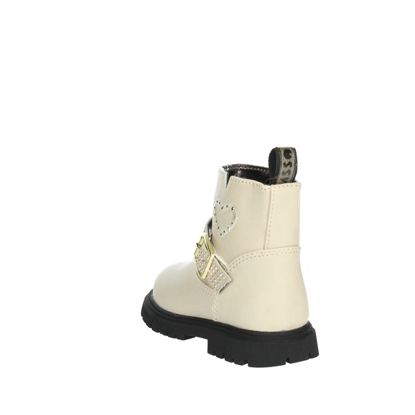 Asso Shoes Low Ankle Boots Beige AG-15942