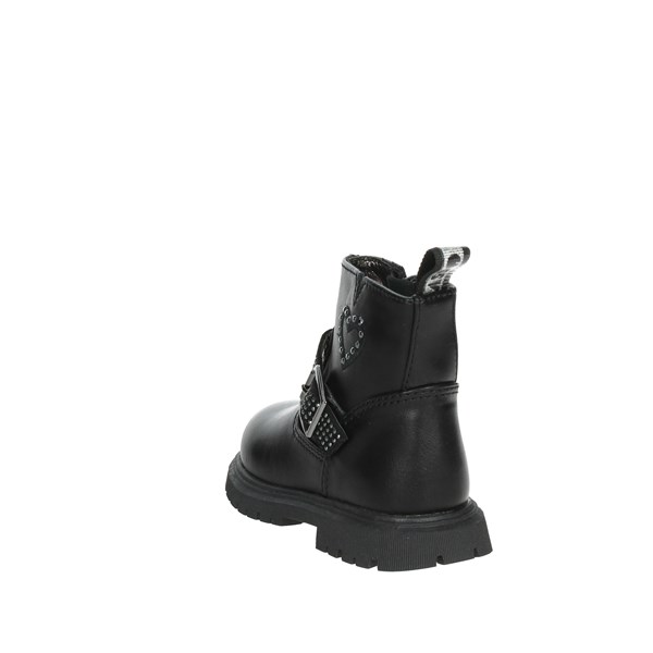 Asso Shoes Low Ankle Boots Black AG-15942