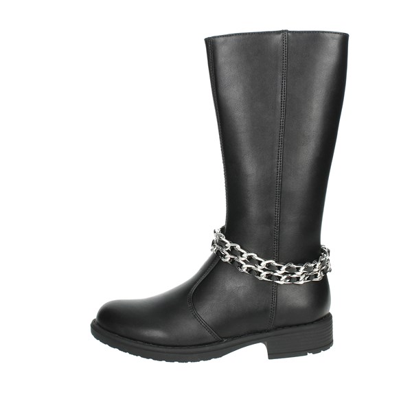 Asso Shoes Boots Black AG-15601