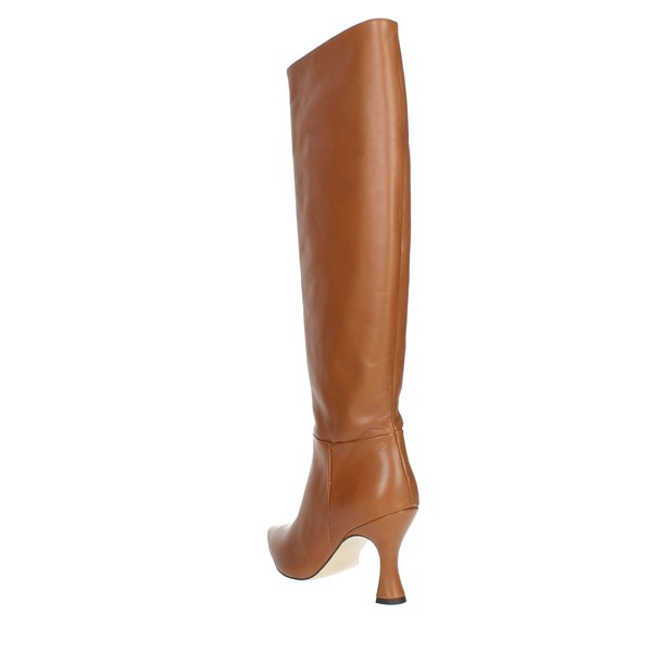 Paola Ferri Shoes Boots Brown leather D4649
