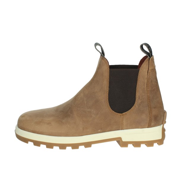 Liu-jo Shoes Ankle Boots Brown leather HIKE 02