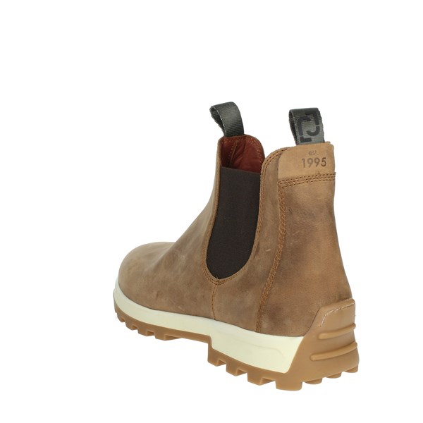 Liu-jo Shoes Ankle Boots Brown leather HIKE 02