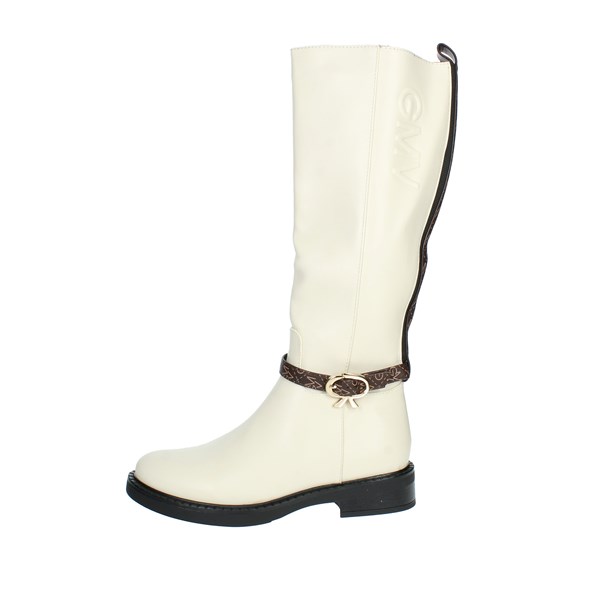 Gianmarco Venturi Shoes Boots Beige GMVDSCSV0169
