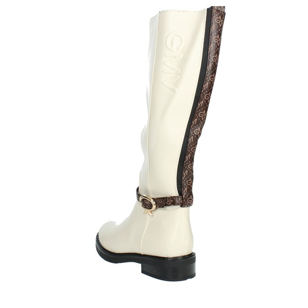 Gianmarco Venturi Shoes Boots Beige GMVDSCSV0169