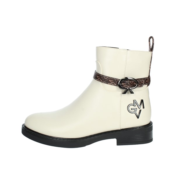 Gianmarco Venturi Shoes Low Ankle Boots Beige GMVDSCSV0269