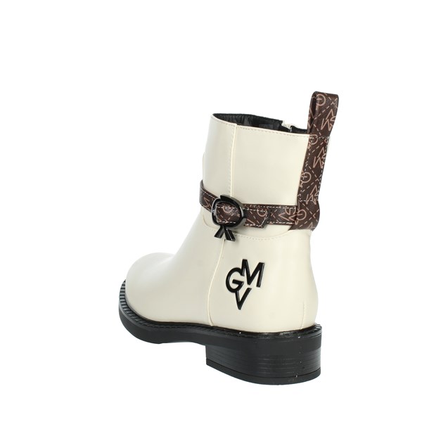 Gianmarco Venturi Shoes Low Ankle Boots Beige GMVDSCSV0269