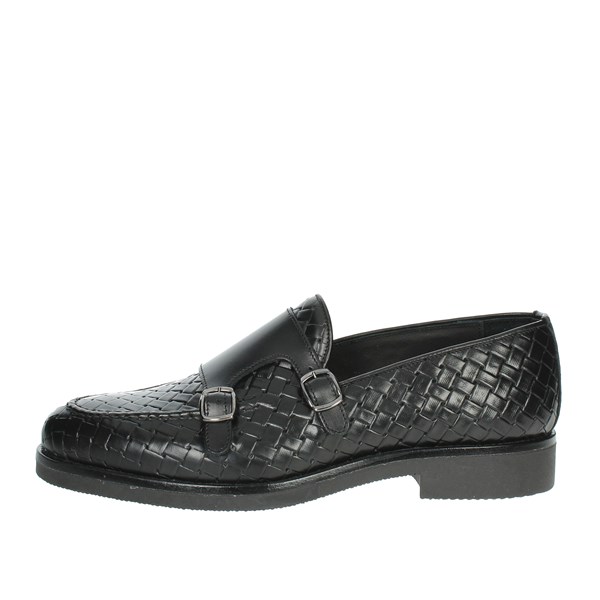 Gino Tagli Shoes Moccasin Black E627P.INTR
