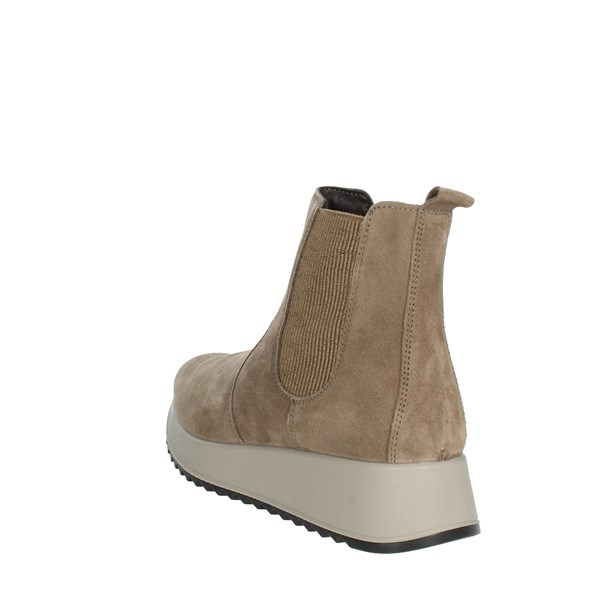 Imac Shoes Low Ankle Boots Beige 457401