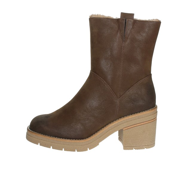 Marco Tozzi Shoes Heeled Ankle Boots Brown 2-26476-41