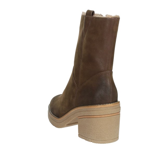 Marco Tozzi Shoes Heeled Ankle Boots Brown 2-26476-41