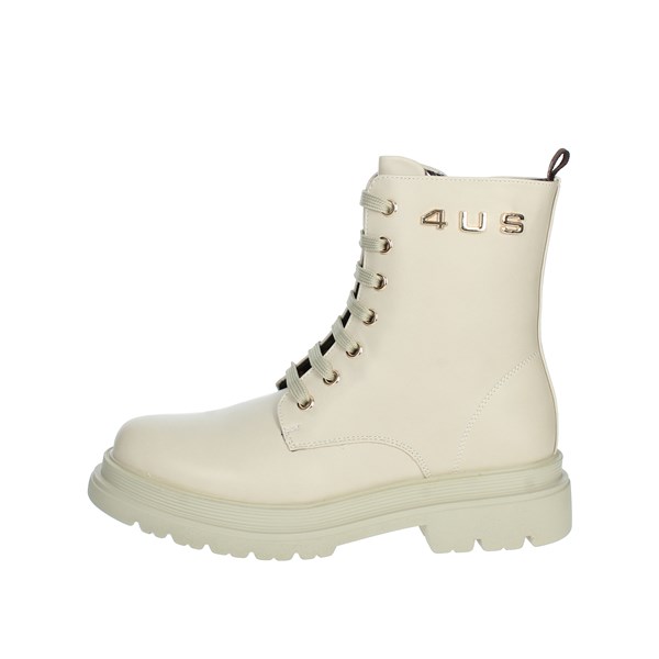 4us Paciotti Shoes Boots Beige 42542