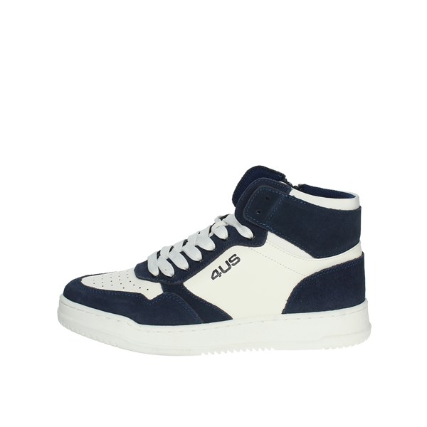 4us Paciotti Shoes Sneakers Blue/White 42520