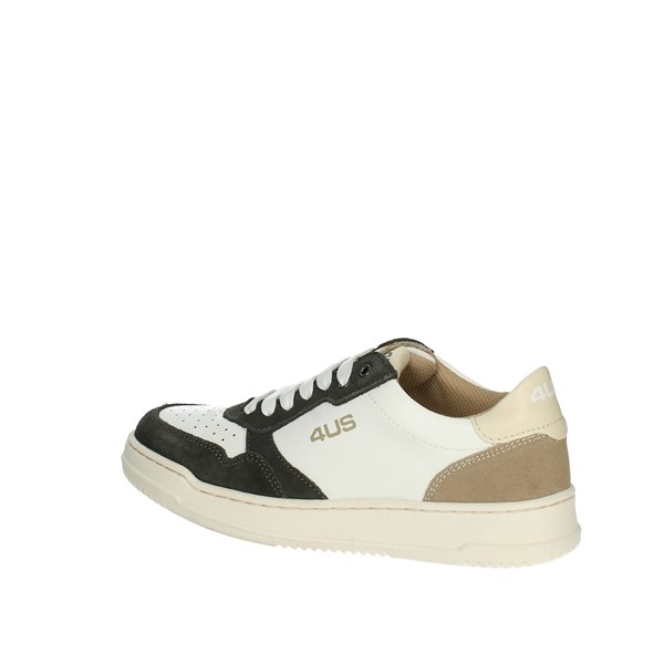 4us Paciotti Shoes Sneakers White/Green 42522