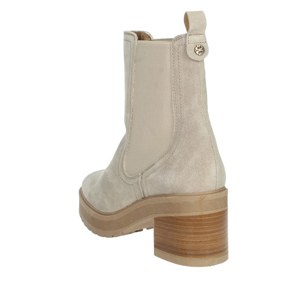 Porronet Shoes Heeled Ankle Boots Ice grey 4535
