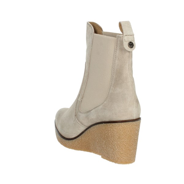 Porronet Shoes Wedge Ankle Boots Ice grey 4552