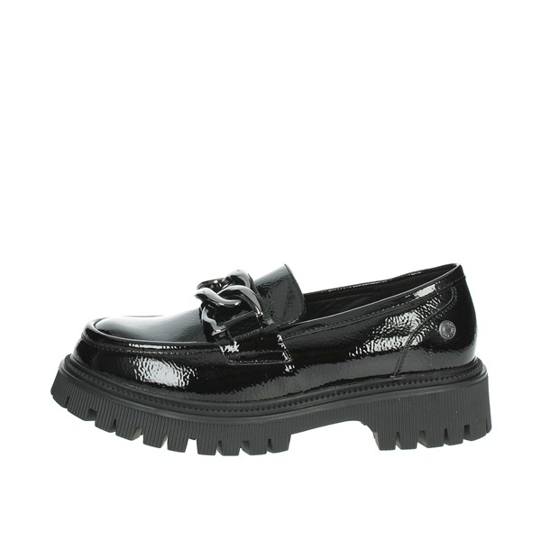 Refresh Shoes Moccasin Black 171396