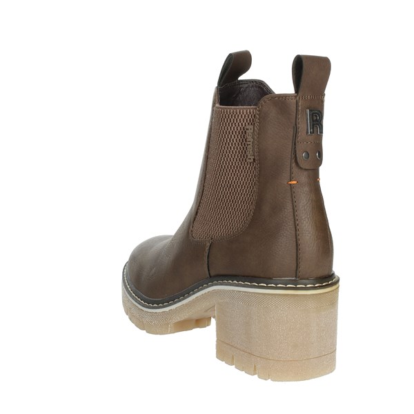 Refresh Shoes Heeled Ankle Boots Brown Taupe 171056