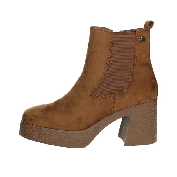 Refresh Shoes Heeled Ankle Boots Brown leather 171311