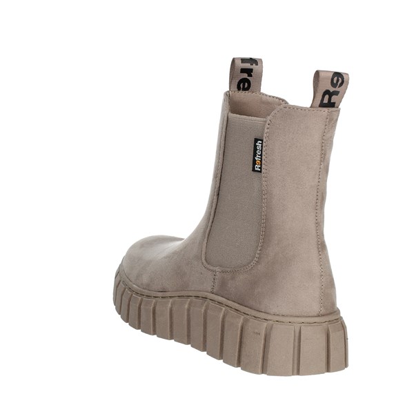 Refresh Shoes Low Ankle Boots Brown Taupe 170249