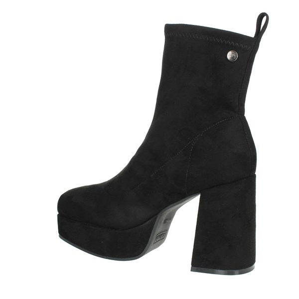 Refresh Shoes Heeled Ankle Boots Black 171352