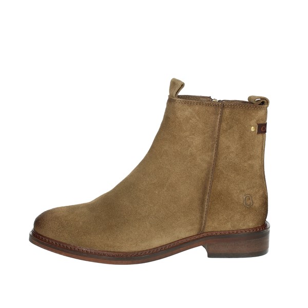 Carmela Shoes Low Ankle Boots Brown Taupe 160930