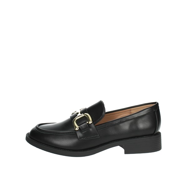Mariella Burani Shoes Moccasin Black 50130