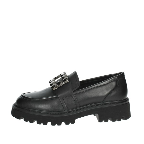 Keys Shoes Moccasin Black K-8672