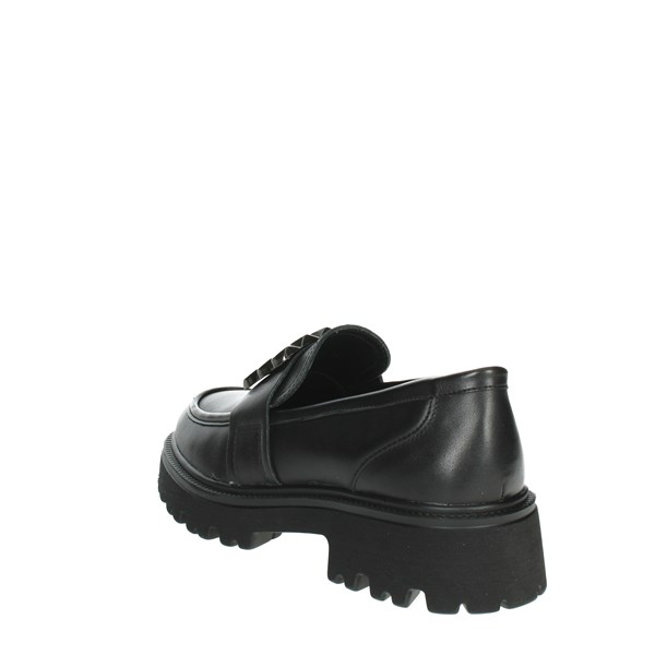 Keys Shoes Moccasin Black K-8672