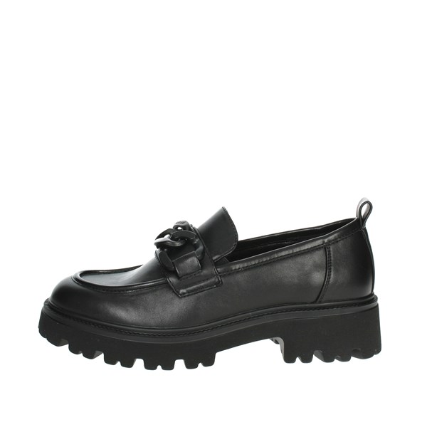 Mariella Burani Shoes Moccasin Black 50060