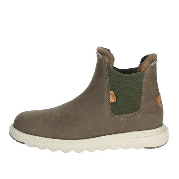 Hey Dude Shoes Ankle Boots Dark Green 40187-337