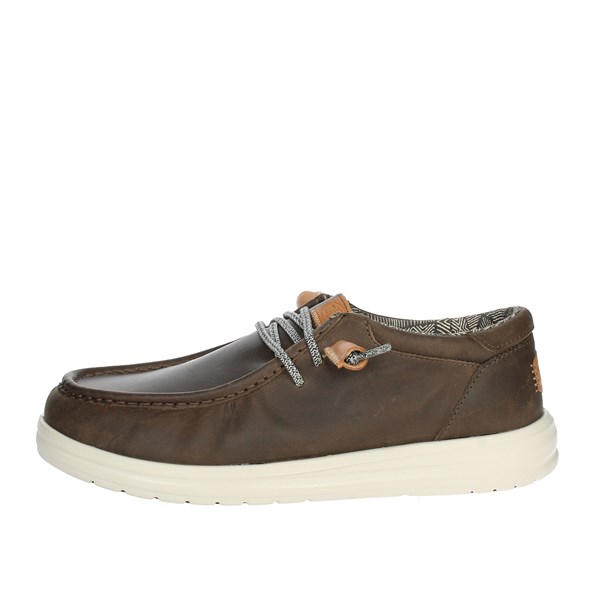 Hey Dude Shoes Slip-on Shoes Brown 40175-030
