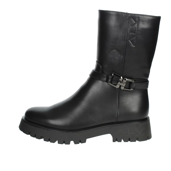 Alv By Alviero Martini Shoes Low Ankle Boots Black ALVSD000201