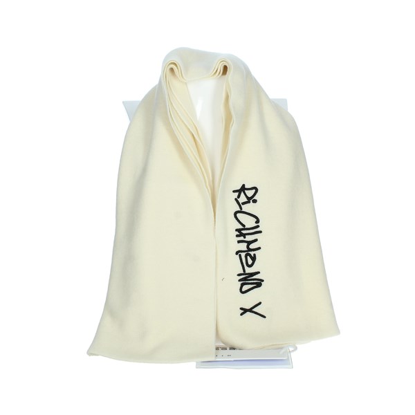 Richmond X Accessories Scarves Creamy white UMA23191SC