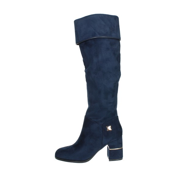 Laura Biagiotti Shoes Boots Blue 8373
