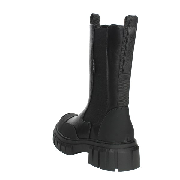 Jeep Shoes Low Ankle Boots Black JL32560A