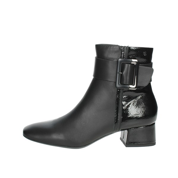 Stonefly Shoes Heeled Ankle Boots Black 220076