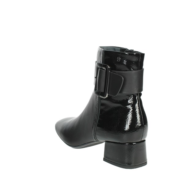 Stonefly Shoes Heeled Ankle Boots Black 220076