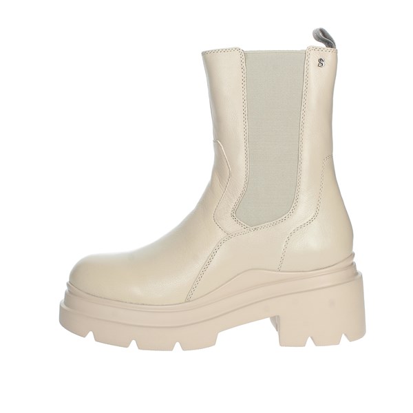 Stonefly Shoes Low Ankle Boots Beige 220310
