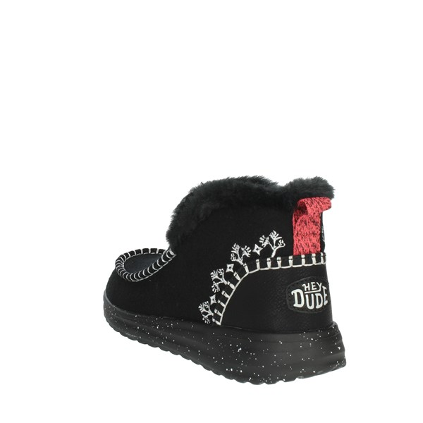 Hey Dude Shoes Low Ankle Boots Black 40208-267