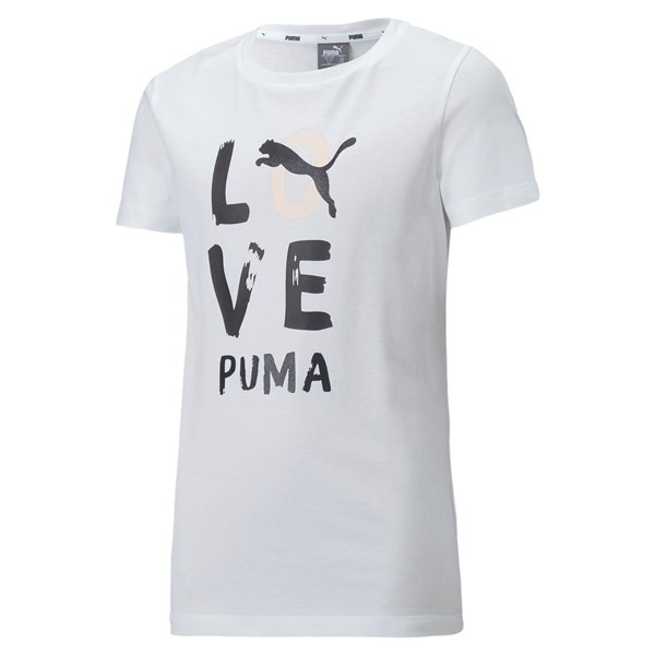 Puma Clothing T-shirt White/Pink 581360