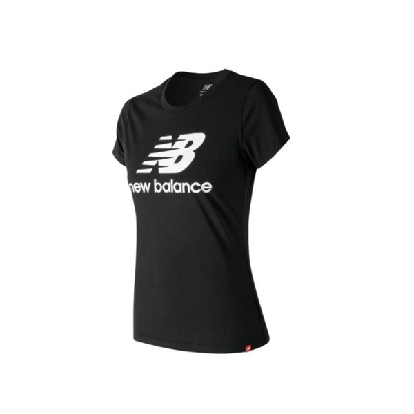 New Balance Clothing T-shirt Black WT91546