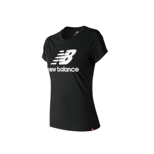 New Balance Clothing T-shirt Black WT91546