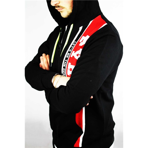 Pyrex Clothing Sweatshirt Black/Red PB40759