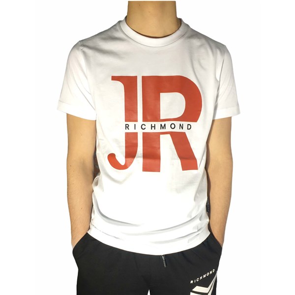 Richmond Sport Clothing T-shirt White/Red UMP21046TS